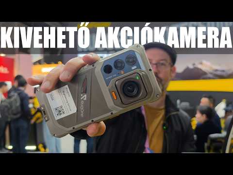 MWC 2026: Kivehető akciókamera egy strapatelefonba építve