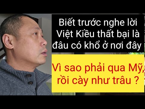 Chán nản | U40 qua Mỹ định cư muốn quay trở về Việt Nam ngay lập tức