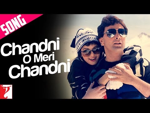 Chandni O Meri Chandni Song | Chandni | Sridevi | Rishi Kapoor | Jolly Mukherjee | Shiv-Hari