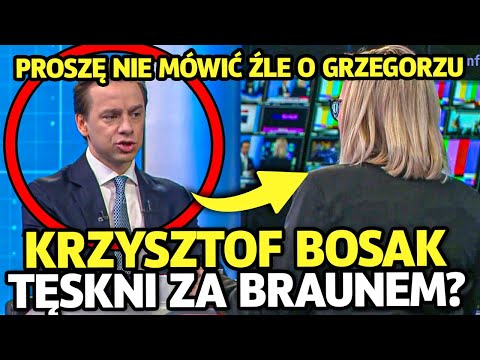 ZWROT AKCJI NA ŻYWO! KRZYSZTOF BOSAK STANĄŁ W OBRONIE GRZEGORZA BRAUNA PODCZAS WYWIADU!