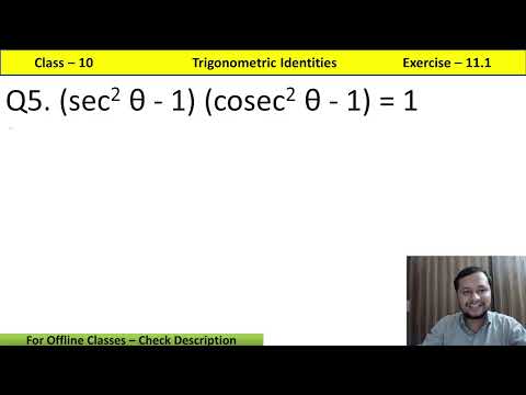 Trigonometric Identities Class 10 Rd Sharma