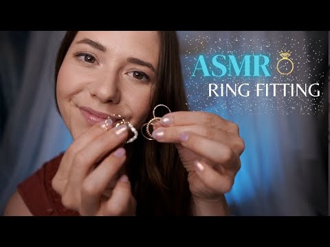 ASMR SOFT RING FITTING 💍 mit Meeresrauschen 🐚🤍 (ASMR Roleplay)