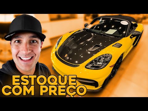 ESTOQUE DA CONCESSIONÁRIA PORSCHE COM PREÇO NA AMÉRICA 🇺🇸