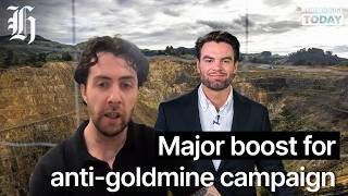 YouTube video thumbnail: Major Boost for Anti-Goldmine Campaign After Death of NZ Actor Sir Sam Neill