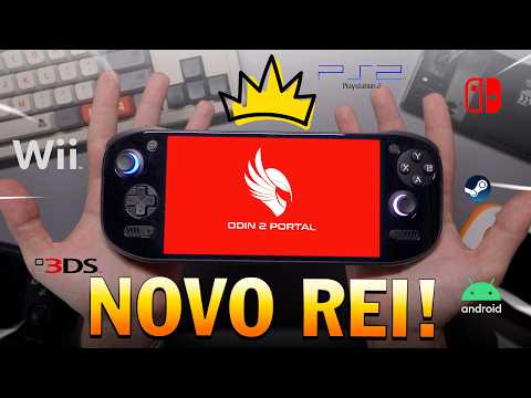 AYN Odin2 PORTAL! O MELHOR CONSOLE PORTÁTIL que RODA TUDO!