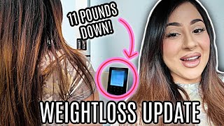 WEIGHT LOSS UPDATE!! | OFFICIALLY 11 POUNDS DOWN 🎉🥲 