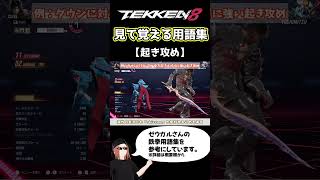 【鉄拳8】見て覚える用語集【起き攻め】