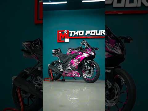 Purple modified R15 V4 💜 High graphics 💥 #rc390​ #ytshorts​ #shorts​ #viralshorts