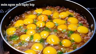 TRỨNG CHIÊN | Cách làm trứng cút chiên nước mắm ngon tại nhà | món ngon mỗi ngày htp