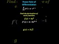 Understanding Derivatives Using the Power Rule