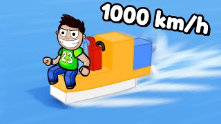 CONSTRUÍ EL BARCO MAS VELOZ de BUILD A BOAT (Roblox)