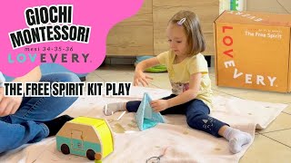 LOVEVERY The Free Spirit NUOVI GIOCHI MONTESSORI per Ginny #lovevery #loveverypartner