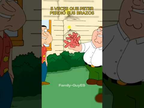 5 veces que Peter perdió sus brazos en #familyguy #viral #funny #comedy #shorts #fun #humor #video