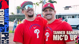 Phillies Pitcher Tanner Banks MIC'D UP at Spring Training!