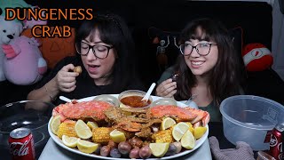 DUNGENESS CRAB SEAFOOD BOIL MUKBANG