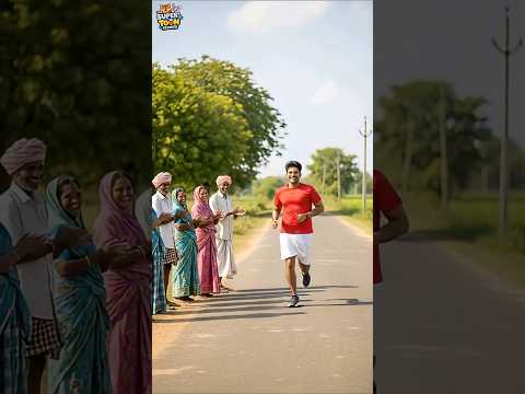 Full Speed Mein Running-Lekin Reason Alag Tha 😂🐕#ai #cartoon #shorts#trending #song #hindi #ytshorts