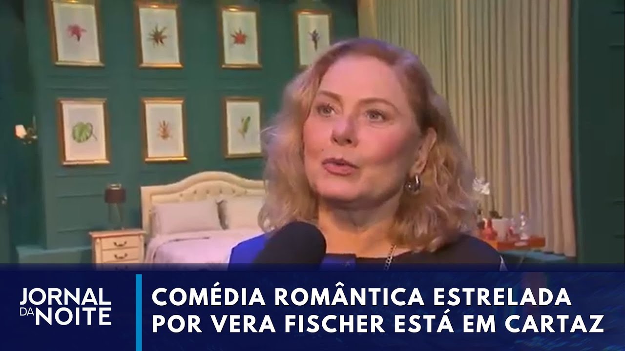 Vera Fischer está em cartaz em São Paulo