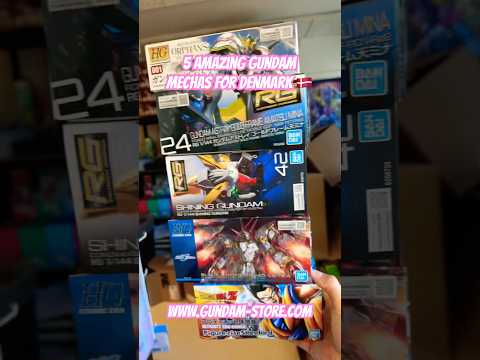 デンマーク向けガンダムメカガイド：おすすめ５モデル サムネイル