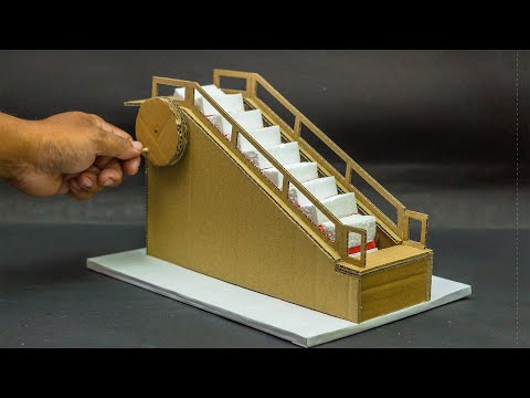 Science Projects | Escalator Working Model (手扶梯)- YouTube(8:10)