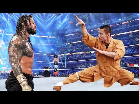 WWE 2K24 - Roman Reigns vs Dragon Fist Monk - FULL MATCH | WWE Sep 24, 2024