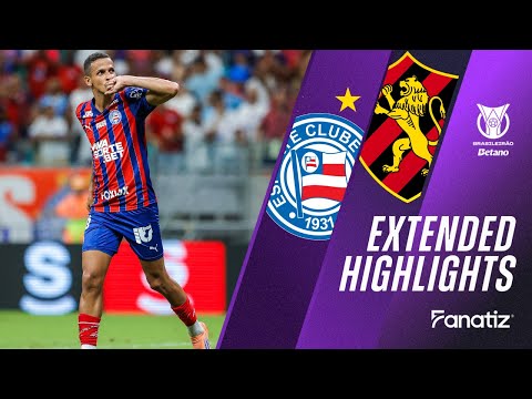 Temps forts du match Bahia - Recife
