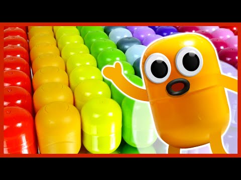 100 киндеров. 2 ЧАСТЬ. Живая капсула и конкурс. Kinder Surprise.