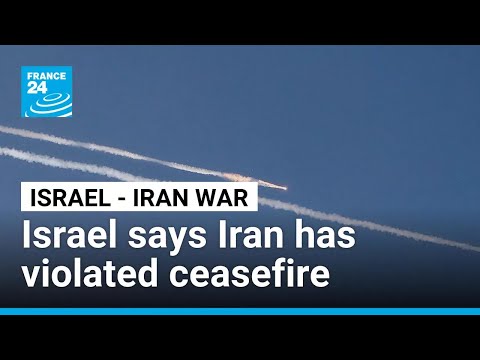 YouTube video thumbnail: Trump Ceasefire Plan Falters as Israel Says Iran Launched More Missiles