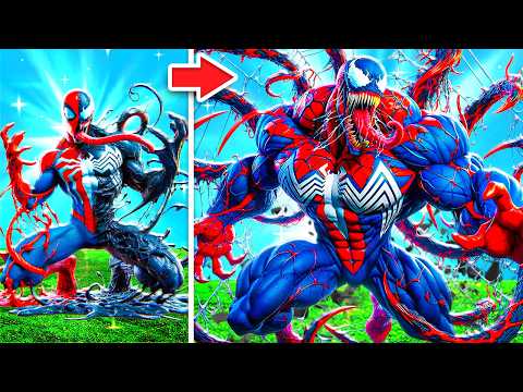 Upgrading Spiderman To VENOM SPIDERMAN In GTA 5!