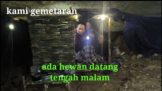 Camping dihutan liar sumatra // badan gemetaran.. tengah malam di datangi hewan besar