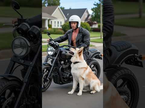 Alerts Biker to Save Baby Trapped in Pit – Unbelievable Rescue Moment!#HeroDog