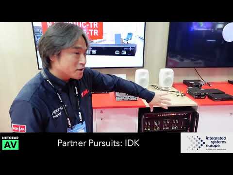 ISE 2025: Ryohei Iwasaki from IDK Talks AV Innovations with NETGEAR AV