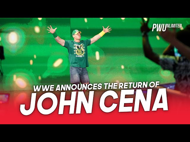 WWE Announces The Return Of John Cena