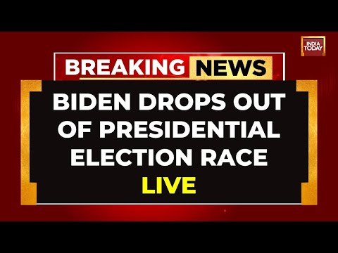 LIVE: Joe Biden Drops Out Of US Presidential Election Race | US Election News LIVE | India Today