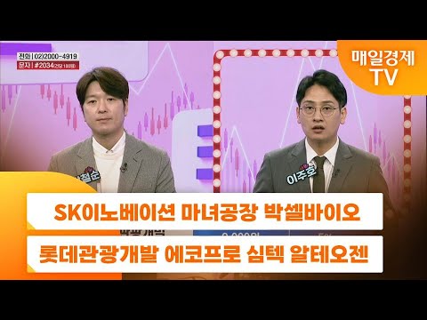 [주상전화] SK이노베이션 마녀공장 박셀바이오 롯데관광개발 에코프로 심텍 알테오젠