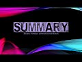 Summary Writing Techniques in Nonfiction