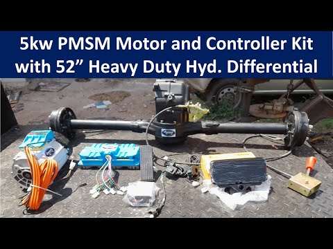 5kw pmsm motor | 5kw pmsm motor and controller kit | 5kw pmsm motor  differnatial |52