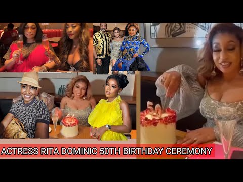 Ini Edo,Kate Suprise Rita Dominic in England as She Held 50th Birthday Party Kate Henshaw Full video