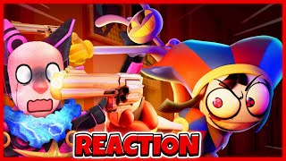 The Amazing Digital Circus - Ep 6: They All Get Guns REACTION