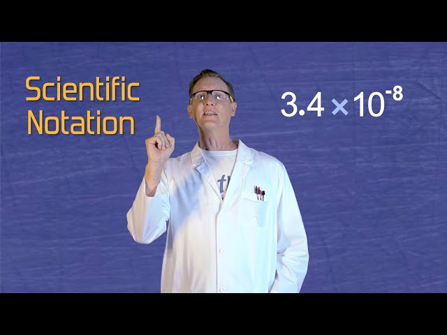 Scientific Notation | Exponents PM64