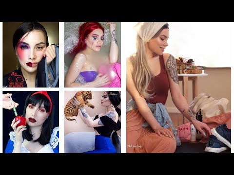 Disney Makeup Transformation for Awareness & How To Reduce Your Plastic Usage