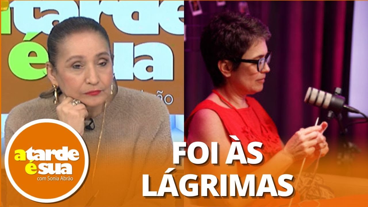 Sonia Abrão reage a fala de Sandra Annenberg em podcast Ela naturalizou como falar sobre a morte