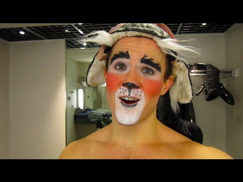 Andreas Wyder in Max makeup.