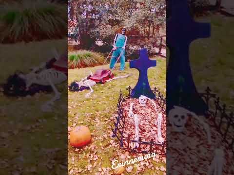 Skelett Attacke #erinnerung #halloween #scary