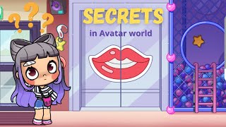 Secret and hacks in Avatar world 😲😱 Avatar world || Toca Life Story || Toca Boca 🫰❤️