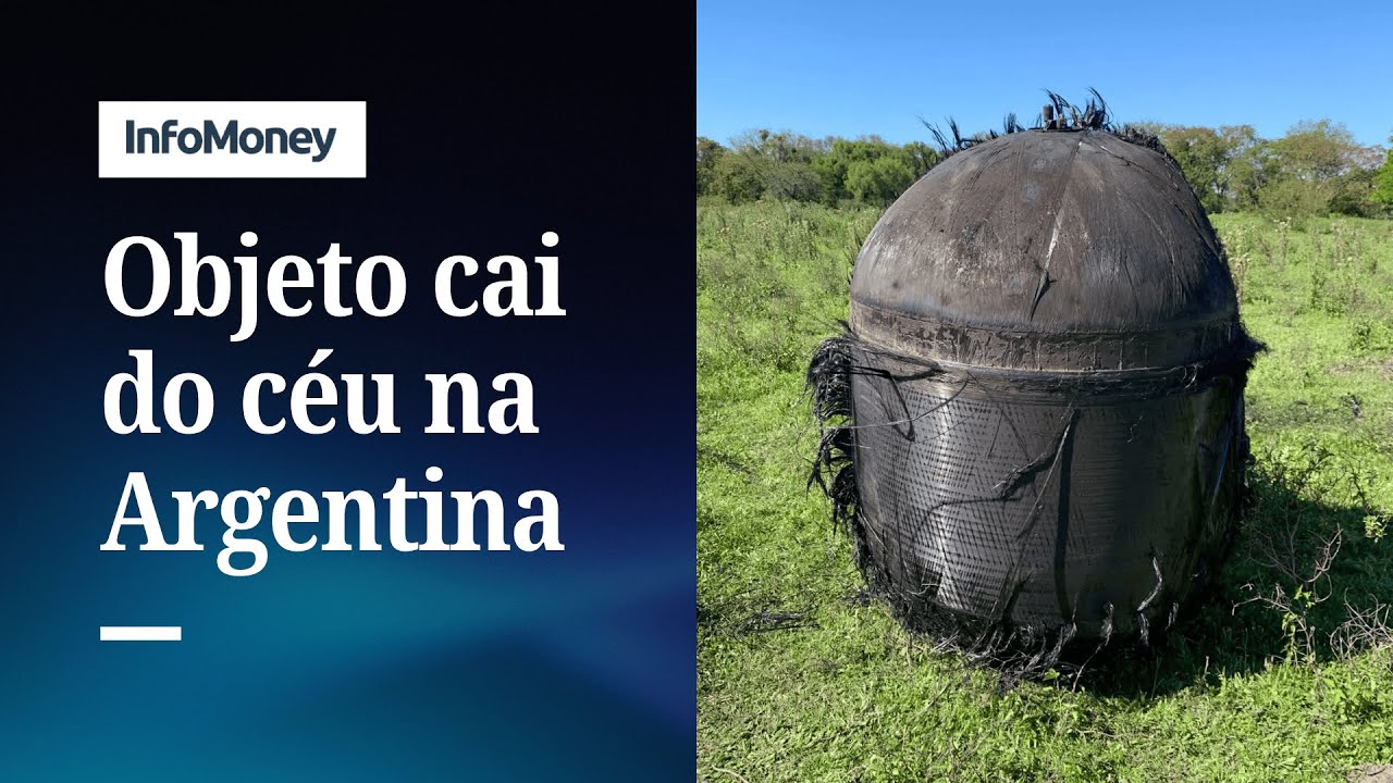Objeto cilíndrico cai do céu e mobiliza Força Aérea da Argentina | InfoMoney News