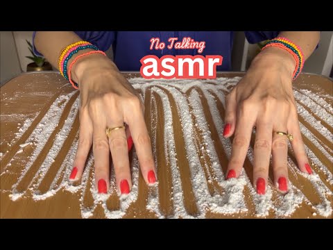 ASMR ✨Bath Bomb Scratching & Tracing