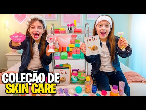 ARRUMANDO NOSSA COLEÇÃO DE SKINCARE *Muitos produtos COREANOS!