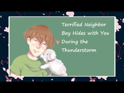 [M4A] Terrified Neighbor Boy Hides with You During the Thunderstorm