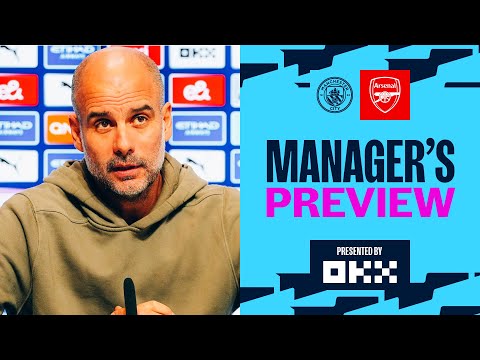 Watch! | Pep Guardiola's pre match press conference | Man City v Arsenal | FA Cup