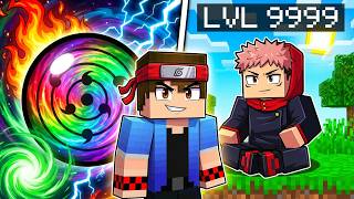 FAZENDO o RINNEGAN ELEMENTAL e RENASCI como YUJI ITADORI em LIVE ! Minecraft